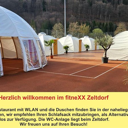 Fitnexx Zelt-Dorf Hotel Balsthal Eksteriør billede