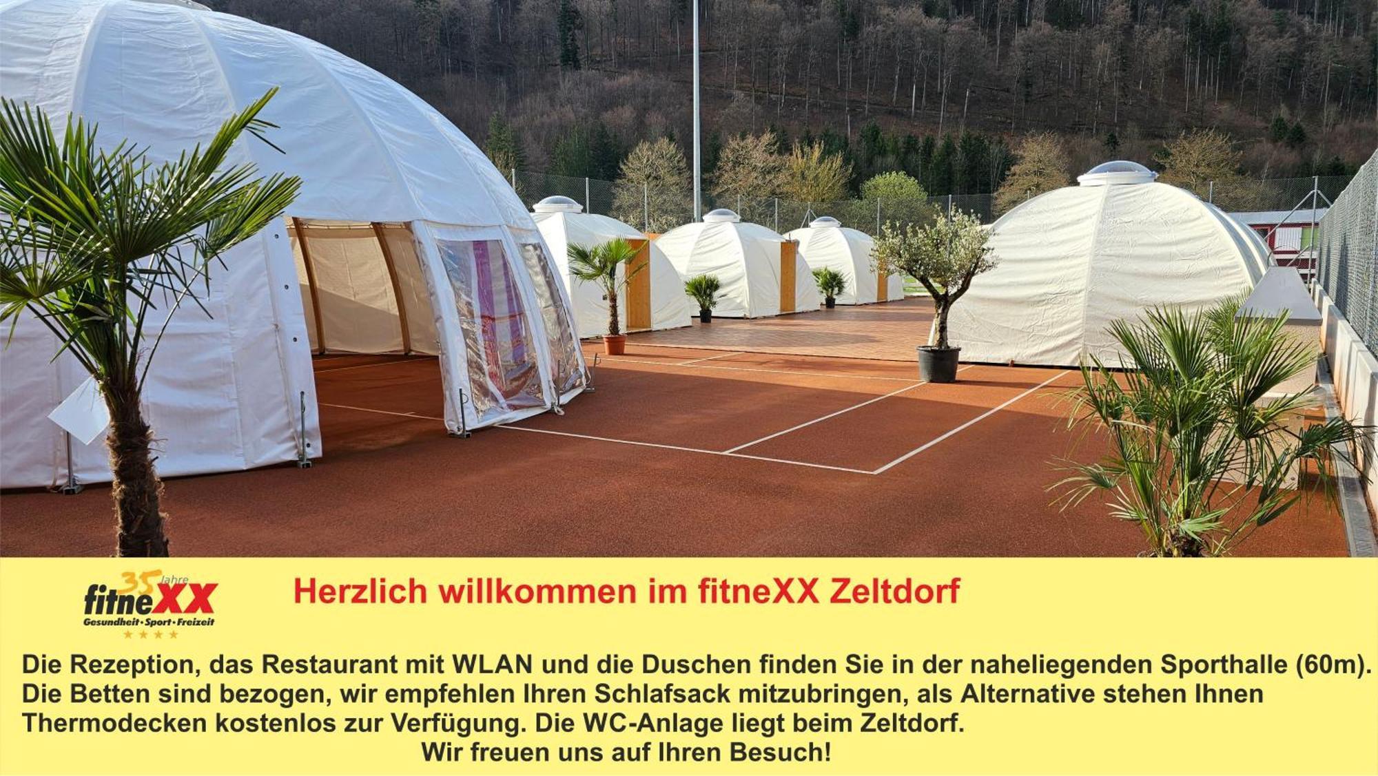 Fitnexx Zelt-Dorf Hotel Balsthal Eksteriør billede